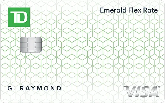 TD Emerald Flex Rate Visa Card