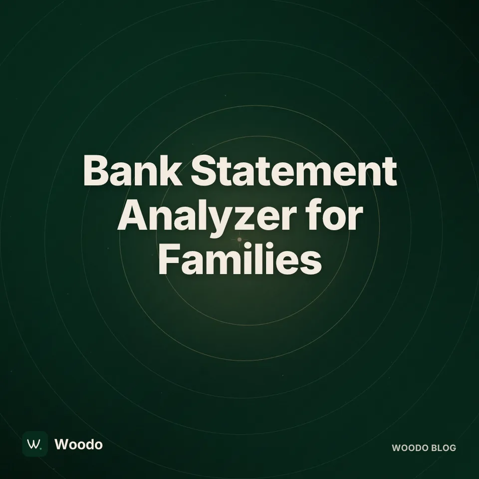 Bank Statement Analyzer for Families: Convert PDFs to CSV