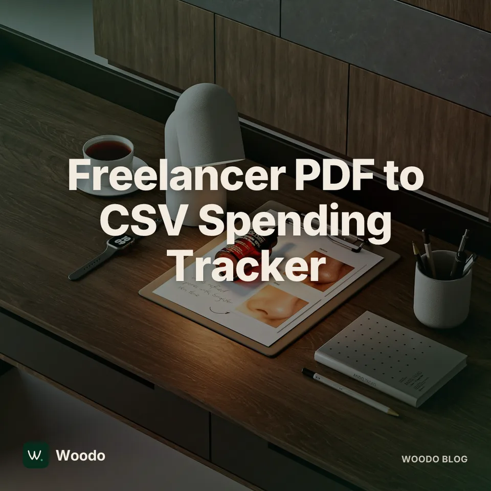 Spending Tracker for Freelancers: PDF to CSV the Easy Way